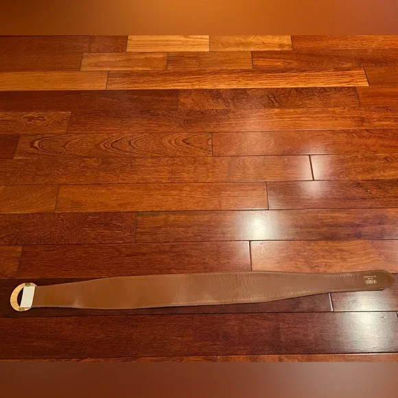 Gucci vintage beige canvas and brown leather basket weave buckle - Picture 4 of 7